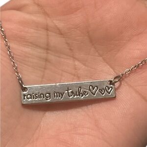 Vintage Silver Heart Pendant Necklace